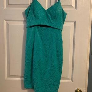 Teal Xoxo dress